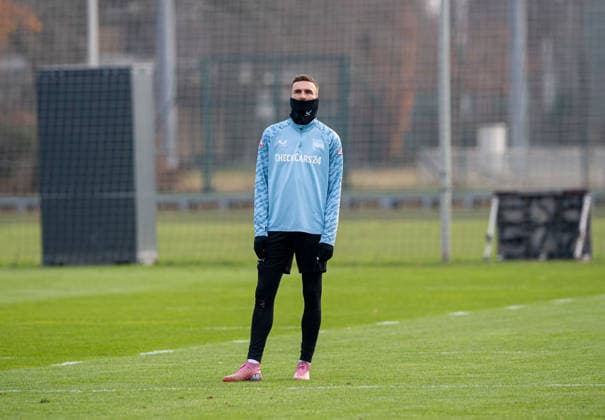 Fussball, Herren, Saison 2025 26, 2. Bundesliga, Hertha BSC, Training, Niklas Kolbe (Hertha BSC), 25.11. 2025,
