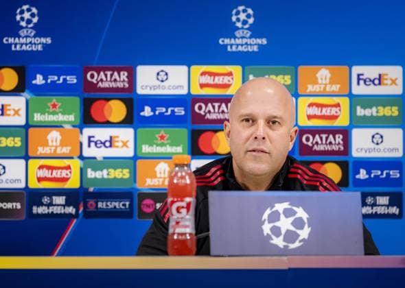LIVERPOOL - Liverpool FC Coach Arne Slot during the MD-1 press conference, PK, Pressekonferenz ahead of the Champions League match against PSV at Anfield Stadium on November 25, 2025, in Liverpool, United Kingdom. ANP SEM VAN DER WAL UEFA Champions League 2025-2026 xVIxANPxSportx xxANPxIVx 543043832 originalFilename: 543043832.jpg