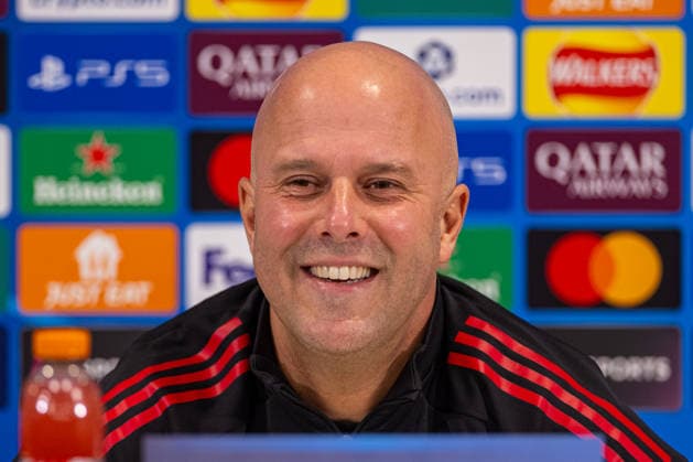 Football - UEFA Champions League - Liverpool FC v PSV Eindhoven - MD-1 LIVERPOOL, ENGLAND - Tuesday, November 25, 2025: Liverpool s head coach Arne Slot during a press conference, PK, Pressekonferenz at Anfield ahead of the UEFA Champions League match between Liverpool FC and PSV Eindhoven. (Photo by David Rawcliffe Propaganda) LIVERPOOL AXA Training Centre MERSEYSIDE ENGLAND  Copyright: xDavidxRawcliffex P2025-11-25-Liverpool_PSV_MD-1-49