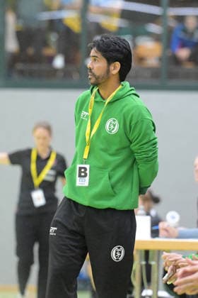 Cristiano Silva (Brasilien, Head Coach) TusSies Metzingen vs. Brasilien, Handball, Testspiel, Saison 2025 2026, 25.11.2025 TusSies Metzingen vs. Brasilien, Handball, Testspiel, Saison 2025 2026, 25.11.2025 Holzgerlingen Copyright: xEibner-Pressefoto TobiasxBaurx EP_TBR