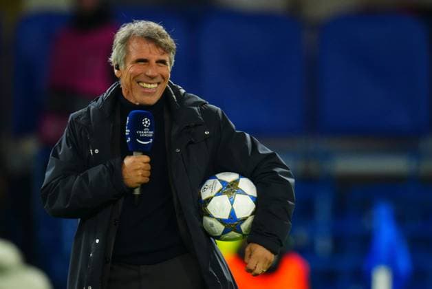 Gianfranco Zola Chelsea v Barcelona, UEFA Champions League, Group Stage, Football, Stamford Bridge, London, UK- 25 Nov 2025London Stamford Bridge United Kingdom EDITORIAL USE ONLY No use with unauthorised audio, video, data, fixture lists, club league logos or live services. Online in-match use limited to 120 images, no video emulation. No use in betting, games or single club league player publications.  Copyright: xJavierxGarcia Shutterstockx 15927903j