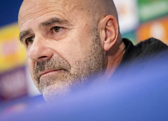 LIVERPOOL - PSV Coach Arne Slot during the MD-1 press conference, PK, Pressekonferenz prior to the Champions League match against Liverpool FC at Anfield Stadium on November 25, 2025, in Liverpool, United Kingdom. ANP SEM VAN DER WAL UEFA Champions League 2025-2026 xVIxANPxSportx xxANPxIVx 543051971 originalFilename: 543051971.jpg