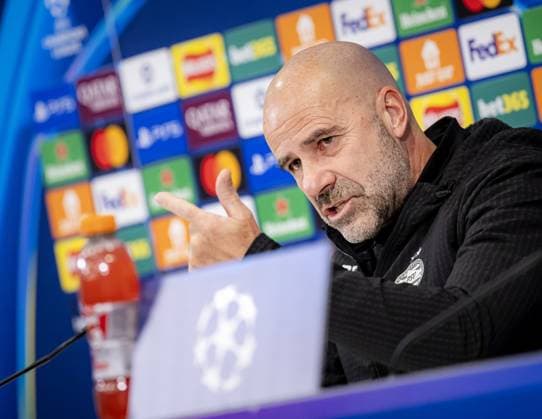 LIVERPOOL - PSV Coach Arne Slot during the MD-1 press conference, PK, Pressekonferenz prior to the Champions League match against Liverpool FC at Anfield Stadium on November 25, 2025, in Liverpool, United Kingdom. ANP SEM VAN DER WAL UEFA Champions League 2025-2026 xVIxANPxSportx xxANPxIVx 543052237 originalFilename: 543052237.jpg