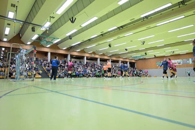 Uebersichtsbild Schoenbuchhalle Holzgerlingen TusSies Metzingen vs. Brasilien, Handball, Testspiel, Saison 2025 2026, 25.11.2025 TusSies Metzingen vs. Brasilien, Handball, Testspiel, Saison 2025 2026, 25.11.2025 Holzgerlingen Copyright: xEibner-Pressefoto TobiasxBaurx EP_TBR