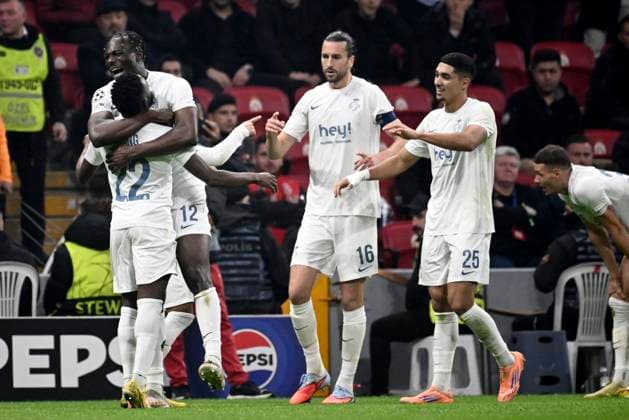 Galatasaray v Royale Union Saint-Gilloise - UEFA Champions League ISTANBUL, TURKEY - NOVEMBER 25 : David Promise Oluwatobi forward of Union Saint-Gilloise celebrates scoring a goal during the UEFA Champions League 2025 26 League Phase MD5 match between Galatasaray and Royale Union Saint-Gilloise on November 25, 2025 in Istanbul, Turkey, 25 11 2025 Istanbul Turkey  Copyright: xPeterxDexVoechtx