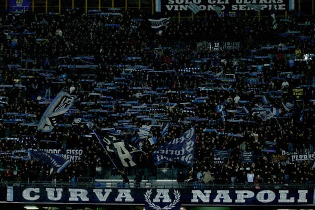 Napoli s supporters during the UEFA Champions League football match between Napoli vs Qarabag - Champions League 2025 2026 - Diego Armando Maradona stadium November 25, 2025 Naples, Italy soccer  Copyright: xAlessandroxGarofalo LaPressex