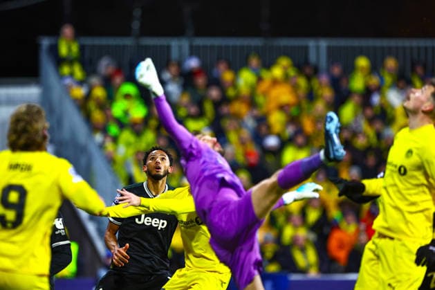 UEFA Champions League 2025 2026 Bodo Glimt Juventus Bodo 20251125 UEFA Champions League between Bodo Glimt and Juventus at Aspmyra Stadium Photo Mats Torbergsen NTB Bodo Norway EDITORIAL USE ONLY RESTRICTED USE FOR BETTING COMPANIES  Copyright: xMatsxTorbergsenx xNTBx