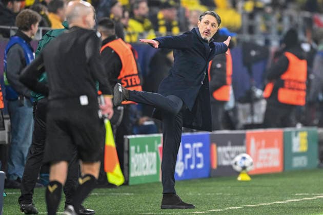Niko Kovac (Dortmund) Gestik Geste gestikuliert 25.11.2025 Fussball, Champions League, Borussia Dortmund vs Villarreal Club de Fotbol, Signal Iduna Park, Dortmund,