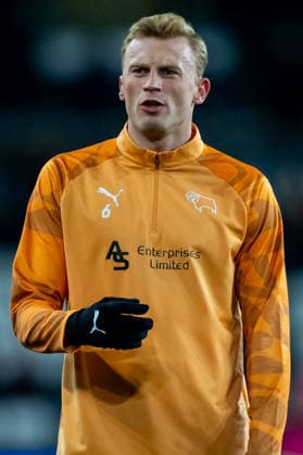 Swansea City v Derby County EFL Sky Bet Championship 25 11 2025. Derby County FC defender Sondre Langas (6) in action during the pre-match warm-up at the EFL Sky Bet Championship match between Swansea City and Derby County at the Swansea.com Stadium, Swansea, Wales on 25 November 2025. Swansea Swansea.com Stadium West Glamorgan Wales Editorial use only DataCo restrictions apply See www.football-dataco.com , Copyright: xDanxMintox PSI-23274-0054