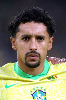 Brazil v Senegal - International Friendly, Länderspiel, Nationalmannschaft Marquinhos of Brazil portrait before the international friendly match between Brazil and Senegal at Emirates Stadium on November 15, 2025 in London, England. London Emirates Stadium England United Kingdom Copyright: xNealxSimpson Sportsphoto APLx 14142958