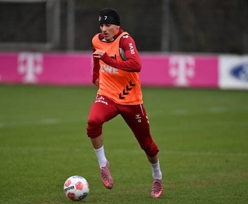 26.11.2025, xophax, Fussball 1.Bundesliga, 1.FC Koeln Training Said El Mala ( 1.FC Köln ) Koeln