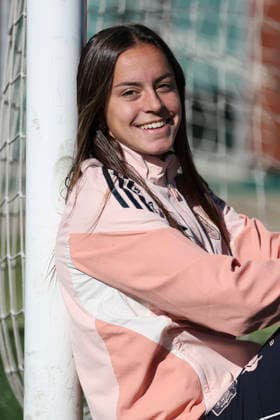 November 26, 2025, Las Rozas, Madrid, SPAIN: Clara Serrajordi of Spain poses for portrait after an interview for Europa Press during the call-up of Spain Women Team prior to the Women s Nations League final, second leg, against Germany at Ciudad del Futbol on November 26, 2025 in Las Rozas, Madrid, Spain. Las Rozas SPAIN - ZUMAa181 20251126_zaa_a181_007 Copyright: xIrinaxR.xHipolitox