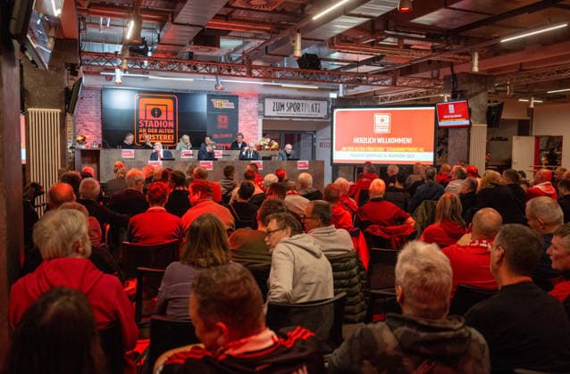 Fußball, Herren, Saison 2025 2026, 1. Bundesliga, 1. FC Union Berlin, 14. Ordentliche Hauptversammlung der An der Alten Försterei Stadionbetriebs AG, Übersicht, 26.11. 2025, Copyright: xMatthiasxKochx