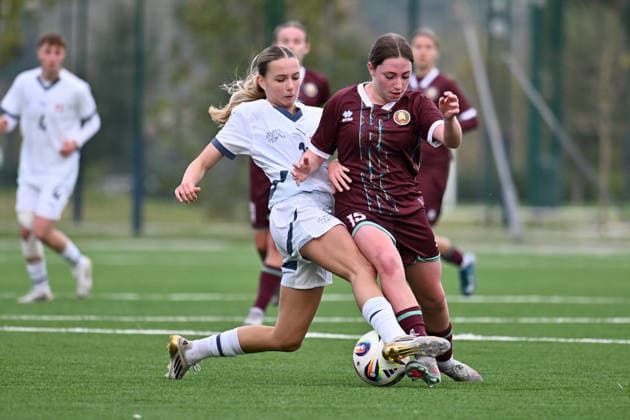 Schweiz: EM Qualifikation U19 - Weissrussland vs Schweiz - Firenze, Italien: Copyright: xLisaxGuglielmix
