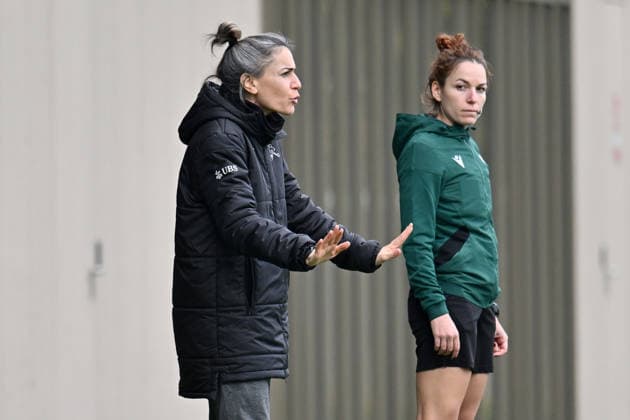 Schweiz: EM Qualifikation U19 - Weissrussland vs Schweiz - Firenze, Italien: Head coach Veronica Maglia of Switzerland Women U19 Copyright: xLisaxGuglielmix