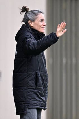 Schweiz: EM Qualifikation U19 - Weissrussland vs Schweiz - Firenze, Italien: Head coach Veronica Maglia of Switzerland Women U19 Copyright: xLisaxGuglielmix