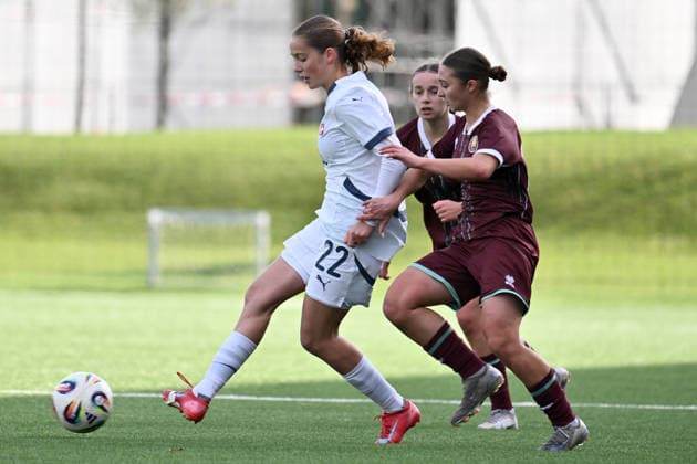 Schweiz: EM Qualifikation U19 - Weissrussland vs Schweiz - Firenze, Italien: Lia Ammann of Switzerland Women U19 Copyright: xLisaxGuglielmix