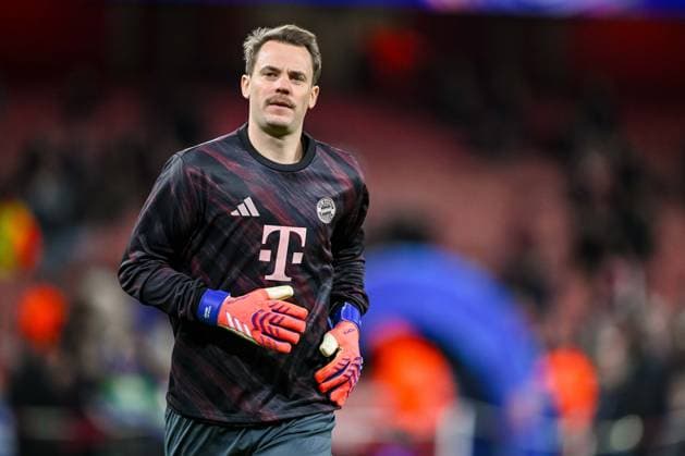 Torwart Manuel Neuer (Bayern Muenchen) Looks on during the UEFA Champions League 2025 26 League Phase MD5 match between Arsenal FC and FC Bayern München at Arsenal Stadium on November 26, 2025 in London, United Kingdom. (Photo by Harry Langer DeFodi Images)