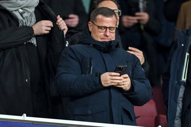 Sportvorstand Max Eberl (Bayern Muenchen) Looks on during the UEFA Champions League 2025 26 League Phase MD5 match between Arsenal FC and FC Bayern München at Arsenal Stadium on November 26, 2025 in London, United Kingdom. (Photo by Harry Langer DeFodi Images)