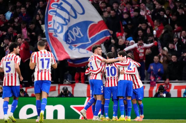 Atletico de Madrid v FC Internazionale Milano - UEFA Champions League 2025 26 League Phase MD5 Julian Alvarez centre-forward of Atletico de Madrid and Argentina celebrates after scoring his sides first goal during the UEFA Champions League 2025 26 League Phase MD5 match between Chelsea FC and FC Barcelona, Barca at Stamford Bridge on November 25, 2025 in London, England. Madrid Spain  Copyright: xJosexBretonx originalFilename:bretonhernandez-atletico251126_npeDB.jpg