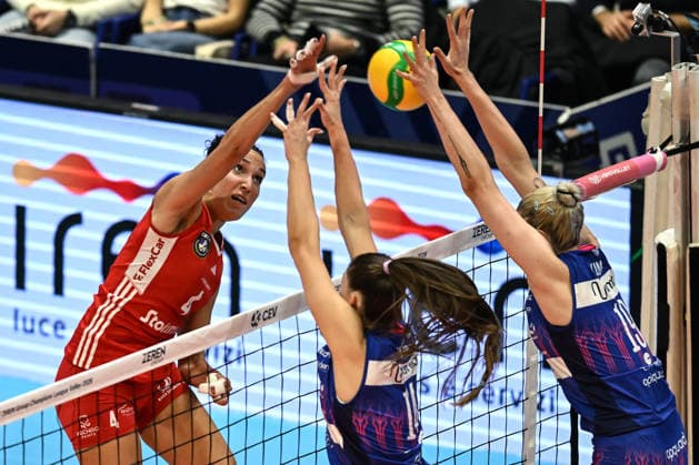 Db Monza 26 11 2025 - Cev Champions League Numia Vero Volley Milano-Olympiacos Piraeus foto Daniele Buffa Image nella foto: Ivana Vanjak 