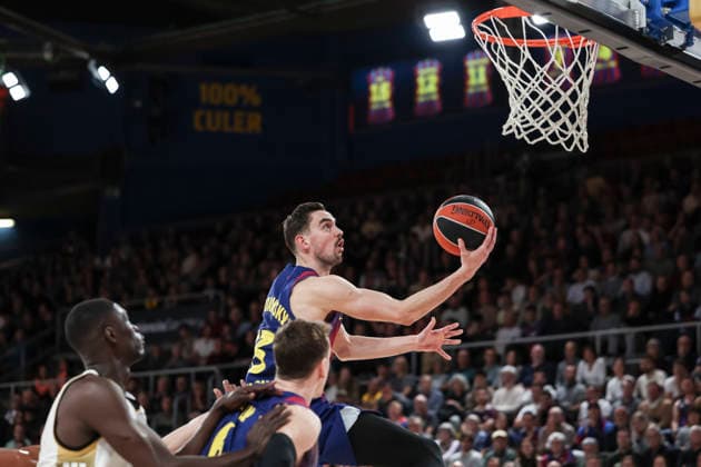 November 26, 2025, Barcelona, Barcelona, Spain: Tomas Satoransky of FC Barcelona, Barca in action during the EuroLeague Regular Season Round 13 match played between FC Barcelona and LDLC Asvel Villeurbanne at Palau Blaugrana on November 26, 2025 in Barcelona, Spain. Barcelona Spain - ZUMAa181 20251126_zaa_a181_260 Copyright: xJavierxBorregox