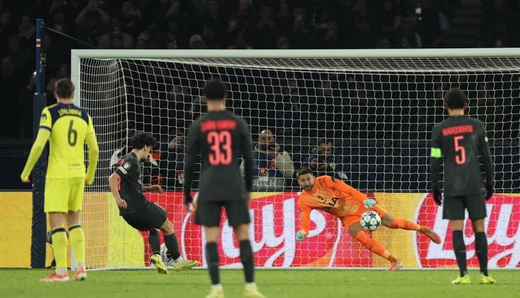 Vitinha of Paris Saint-Germain scores a goal to make the score 5-3 Paris Saint-Germain v Tottenham Hotspur, UEFA Champions League, Group Stage, Football, Parc des Princes, Paris, France- 26 Nov 2025Paris Parc des Princes France EDITORIAL USE ONLY No use with unauthorised audio, video, data, fixture lists, club league logos or live services. Online in-match use limited to 120 images, no video emulation. No use in betting, games or single club league player publications. Copyright: xKieranxMcManus Shutterstockx 15927926aq