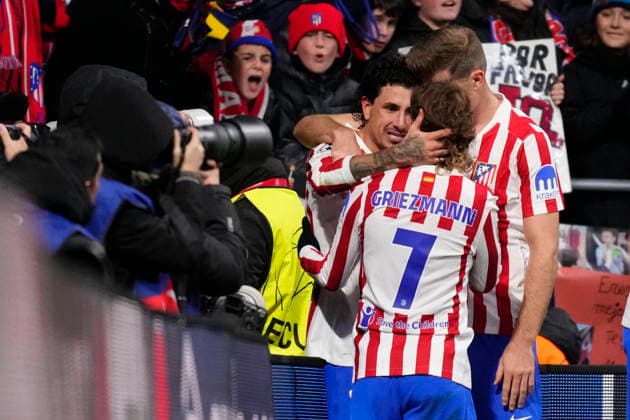 Atletico de Madrid v FC Internazionale Milano - UEFA Champions League 2025 26 League Phase MD5 Jose Maria Gimenez centre-back of Atletico de Madrid and Uruguay celebrates after scoring his sides first goal during the UEFA Champions League 2025 26 League Phase MD5 match between Atletico de Madrid and FC Internazionale Milano at Estadio Metropolitano on November 26, 2025 in Madrid, Spain. Madrid Spain  Copyright: xJosexBretonx originalFilename:bretonhernandez-atletico251126_np3P2.jpg