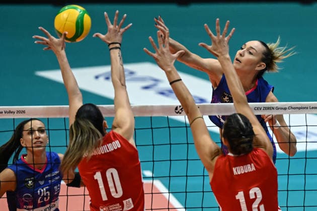 Db Monza 26 11 2025 - Cev Champions League Numia Vero Volley Milano-Olympiacos Piraeus foto Daniele Buffa Image nella foto: Elena Pietrini 