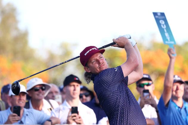 GOLF AUSTRALIAN PGA, Golf Herren Cameron Smith of Australia plays a shot on the 10th hole during the Australian PGA Championship at Royal Queensland Golf Club in Brisbane, Queensland, Thursday, November 27, 2025. ( NO ARCHIVING Brisbane Queensland Australia  Copyright: xx 20251127182761442925