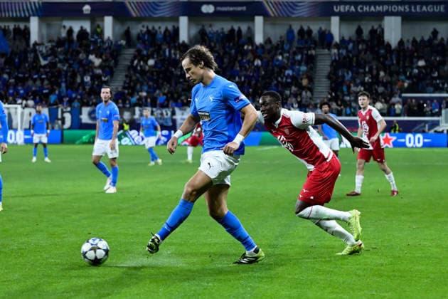 November 26, 2025, Limassol, Limassol, Cyprus: DAVID LUIZ 4 of Pafos FC in action during the UEFA Champions League phase matchday 5 game beetwen Pafos FC and Monaco FC at Alphamega Stadium in Kolossi,Limassol,Cyprus on 26 of November r 2025 Limassol Cyprus - ZUMAk195 20251126_znp_k195_041 Copyright: xXenophonxKarakalosx
