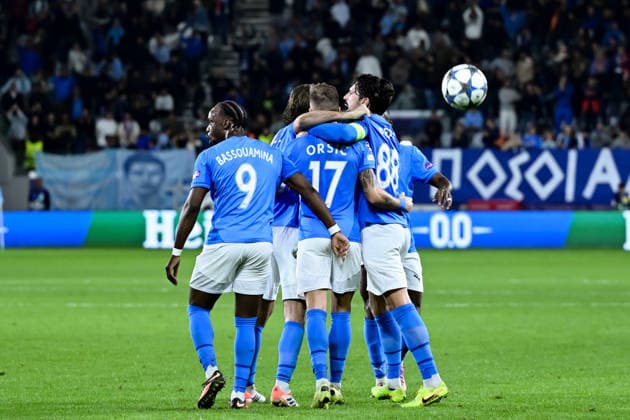 November 26, 2025, Limassol, Limassol, Cyprus: IVAN SUJIC 26 of Pafos FC react during the UEFA Champions League phase matchday 5 game beetwen Pafos FC and Monaco FC at Alphamega Stadium in Kolossi,Limassol,Cyprus on 26 of November r 2025 Limassol Cyprus - ZUMAk195 20251126_znp_k195_066 Copyright: xXenophonxKarakalosx