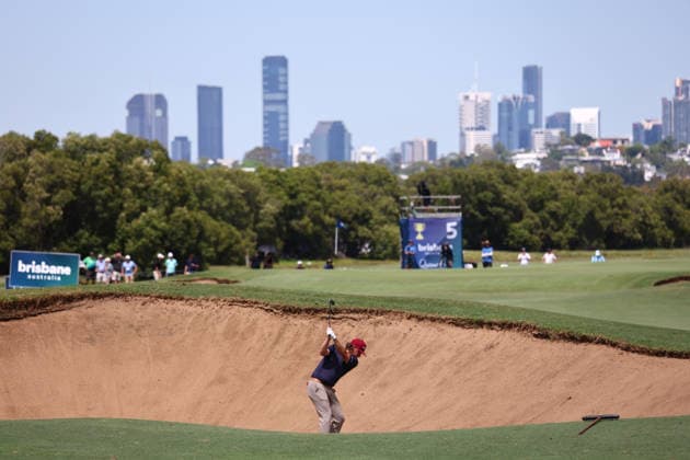 GOLF AUSTRALIAN PGA, Golf Herren Cameron Smith of Australia in action during the Australian PGA Championship at Royal Queensland Golf Club in Brisbane, Queensland, Thursday, November 27, 2025. ( NO ARCHIVING Brisbane Queensland Australia  Copyright: xJasonxO Brienx 20251127134237231543