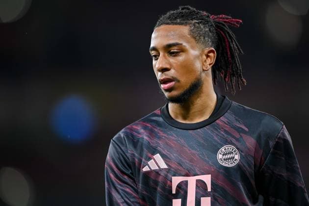 Michael Olise (Bayern München) Looks on during the UEFA Champions League 2025 26 League Phase MD5 match between Arsenal FC and FC Bayern München at Arsenal Stadium on November 26, 2025 in London, United Kingdom. (Photo by Harry Langer DeFodi Images)