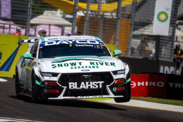 November 27, 2025, Adelaide, South Australia, Australia: Repco Supercars Championship driver JAMES COURTNEY for Snowy River Caravans on Thursday at the BP Ultimate Adelaide Grand Final. Adelaide Australia - ZUMAf186 20251127_zsp_f186_056 Copyright: xJamesxForresterx