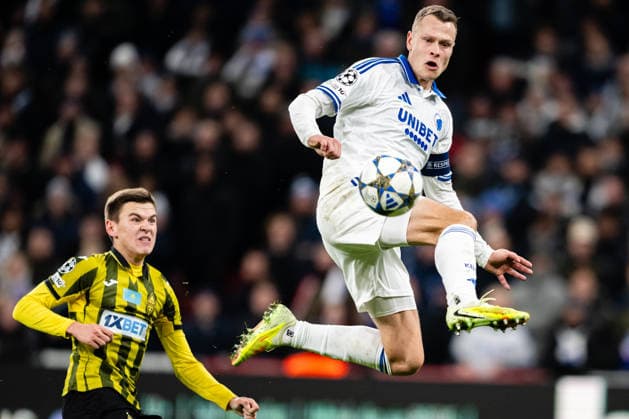FC Copenhagen v Kairat Almaty, UEFA Champions League, Copenhagen, Denmark Copenhagen, Denmark. 26th, November 2025. Viktor Claesson (7) of FC Copenhagen seen during the UEFA Champions League match between FC Copenhagen and Kairat Almaty at Parken in Copenhagen. Denmark, Copenhagen  Copyright: xGonzalesxPhoto TobiasxJorgensenx