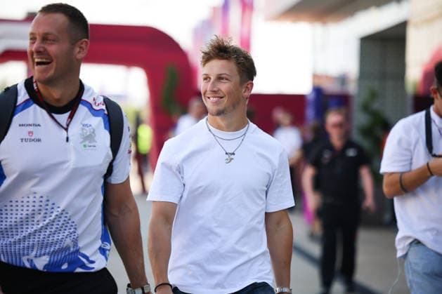 Liam Lawson (Visa Cash App Racing Bulls Formula One Team, , 30), QAT, Formel 1 Weltmeisterschaft, Qatar Grand Prix, Doha, Lusail, Lusail International Circuit, Media Day, 27.11.2025 QTR, Formel 1 Weltmeisterschaft, Qatar Grand Prix, Doha, Lusail, Lusail International Circuit, Media Day, 27.11.2025 Doha Copyright: xEibner-Pressefoto AnnikaxGrafx EP_AGF