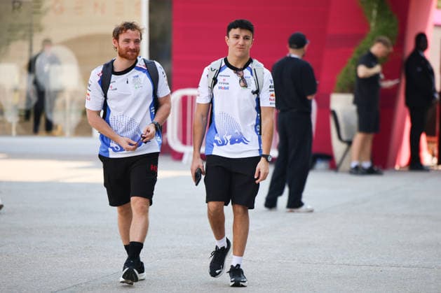 Isack Hadjar (Visa Cash App Racing Bulls Formula One Team, , 06), QAT, Formel 1 Weltmeisterschaft, Qatar Grand Prix, Doha, Lusail, Lusail International Circuit, Media Day, 27.11.2025 QTR, Formel 1 Weltmeisterschaft, Qatar Grand Prix, Doha, Lusail, Lusail International Circuit, Media Day, 27.11.2025 Doha Copyright: xEibner-Pressefoto AnnikaxGrafx EP_AGF
