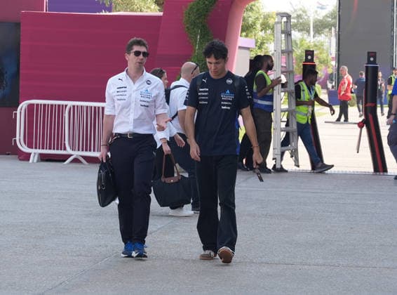 Formula 1 Qatar Airways Qatar Grand Prix 2025 27.11.2025, Losail International Circuit, Doha, Formula 1 Qatar Airways Qatar Grand Prix 2025 ,im Bild Teamchef James Vowles (Williams Racing), Alexander Albon (GBR), Atlassian Williams Racing