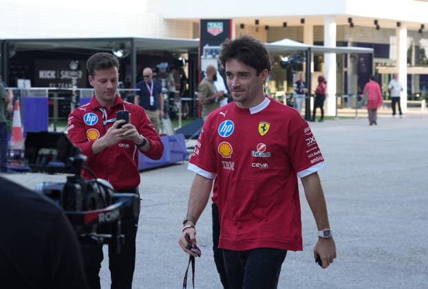Formula 1 Qatar Airways Qatar Grand Prix 2025 27.11.2025, Losail International Circuit, Doha, Formula 1 Qatar Airways Qatar Grand Prix 2025 ,im Bild Charles Leclerc (MCO), Scuderia Ferrari HP