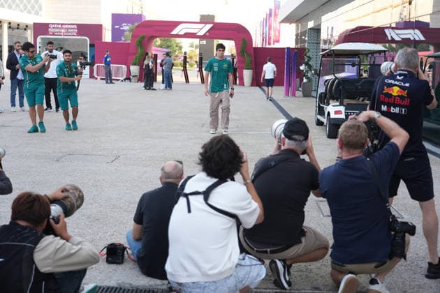 Formula 1 Qatar Airways Qatar Grand Prix 2025 27.11.2025, Losail International Circuit, Doha, Formula 1 Qatar Airways Qatar Grand Prix 2025 ,im Bild Lance Stroll (CAN), Aston Martin Aramco Cognizant Formula One Team