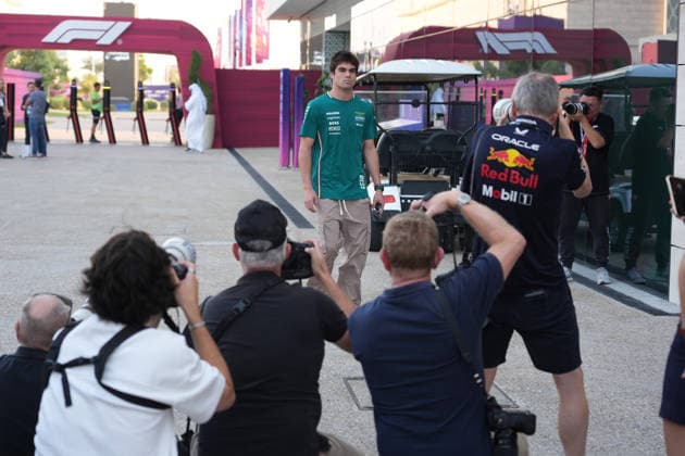 Formula 1 Qatar Airways Qatar Grand Prix 2025 27.11.2025, Losail International Circuit, Doha, Formula 1 Qatar Airways Qatar Grand Prix 2025 ,im Bild Lance Stroll (CAN), Aston Martin Aramco Cognizant Formula One Team