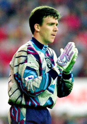 930818 Football, Premier League 1993-1994, Manchester United, ManU - Sheffield United: Sheffield United goalkeeper Alan Kelly. Photo: BILDBYRAN D165_01 D165_01 scanx football fotboll soccer Premier League Manchester United Sheffield United england season 1993-1994 1993-94 1993 94 1993 august 18 bbeng dia Copyright: BILDBYRAN BB930818BB055