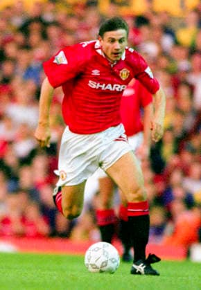 930818 Football, Premier League 1993-1994, Manchester United, ManU - Sheffield United: Manchester Uniteds Andrei Kanchelskis. Photo: BILDBYRAN D165_01 D165_01 scanx football fotboll soccer Premier League Manchester United Sheffield United england season 1993-1994 1993-94 1993 94 1993 august 18 bbeng dia Copyright: BILDBYRAN BB930818BB058