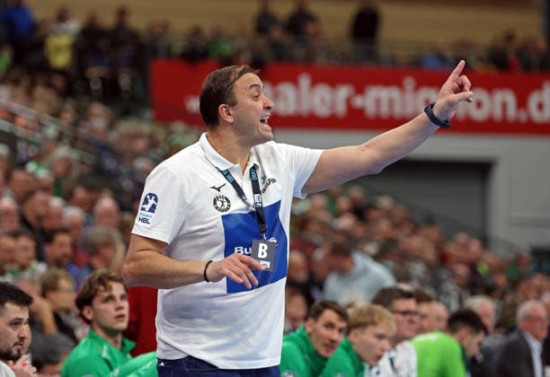 27.11.2025, xovx, Handball Daikin Handball Bundesliga, HSG Wetzlar - Rhein-Neckar Löwen Trainer Momir Ilic (HSG Wetzlar) Wetzlar Buderus-Arena Hessen Deutschland (DE)