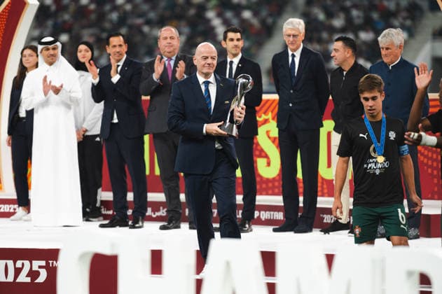 November 27, Khalifa International Stadium, Doha Qatar- FIFA U17, U 17 World Cup Final game between Portugal. Vs Austria (Photo by Samuel Ameyaw Yeboah)