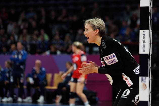 Katrine Lunde (Norwegen), Norwegen vs Suedkorea, Handball, IHF Handball Weltmeisterschaft der Frauen, 1. Spieltag, 27.11.2025 Norwegen vs Suedkorea, Handball, IHF Handball Weltmeisterschaft der Frauen, 1. Spieltag, 27.11.2025 Copyright: xEibner-Pressefoto AlexanderxNeisx EP_ANS