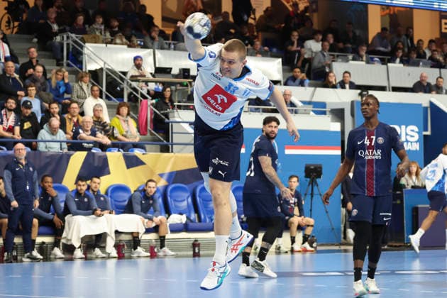 HANDBALL : Paris Saint Germain Vs Wisla Plock - Ligue des Champions - 27 11 2025 Dawid Dawydzik (Orlen Wisla Plock) ParisFrance  Copyright: xMichaelxBaucherx