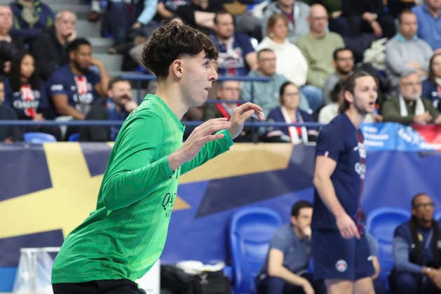 HANDBALL : Paris Saint Germain Vs Wisla Plock - Ligue des Champions - 27 11 2025 Stanis Soullier (Paris Saint Germain) ParisFrance  Copyright: xMichaelxBaucherx