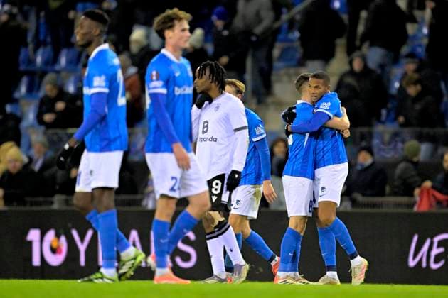 KRC Genk v Basel - UEFA Europa League GENK, BELGIUM - NOVEMBER 27 : during the UEFA Europa League 2025 26 League Phase MD5 match between KRC Genk and Basel on November 27, 2025 in Genk, Belgium, 27 11 2025 Genk Belgium  Copyright: xSesx